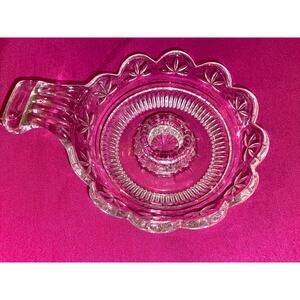 Crystal Chamberstick Candle Holder With Handle New